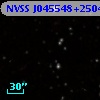 NVSS J045548+250411