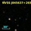 NVSS J045637+265602