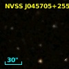 NVSS J045705+255755