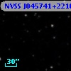 NVSS J045741+221648