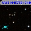 NVSS J045750+241022