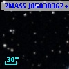 2MASS J05030362+2341565