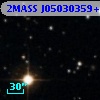 2MASS J05030359+2339190