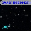 2MASS J05030425+2348480