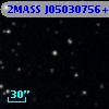 2MASS J05030756+2350358