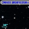 2MASS J05031350+2346573