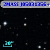 2MASS J05031356+2346355