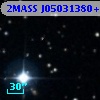 2MASS J05031380+2350105
