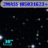 2MASS J05031623+2344243