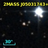 2MASS J05031743+2338518