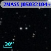 2MASS J05032104+2337525