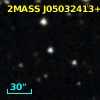 2MASS J05032413+2339444