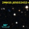 2MASS J05032472+2340183
