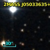 2MASS J05033635+2338098