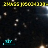2MASS J05034338+2338255