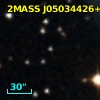 2MASS J05034426+2338006