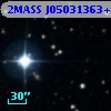 2MASS J05031363+2349286