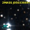 2MASS J05033664+2339495