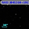 NVSS J045310+195714