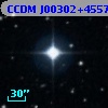 CCDM J00302+4557AB