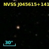 NVSS J045615+141330