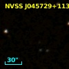 NVSS J045729+113545