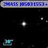2MASS J05031553+1137302