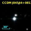 CCDM J04544+0813B
