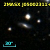 2MASX J05002311+1015015