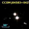 CCDM J04583+0425B