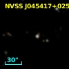NVSS J045417+025533