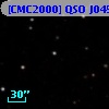 [CMC2000] QSO J0456+0400 abs 0.8596
