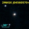 2MASX J04560570+0149128