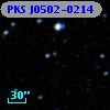 PKS J0502-0214