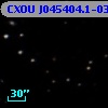 CXOU J045404.1-030403