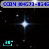 CCDM J04573-0545AB
