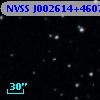 NVSS J002614+460710