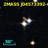 2MASS J04573392-0525238