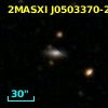 2MASXI J0503370-205119