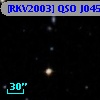 [RKV2003] QSO J0453-2807 abs 2.50