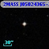 2MASS J05024365-3037533