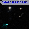2MASS J05022595-3041113