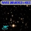 NVSS J050353+432756