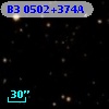 B3 0502+374A