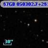 87GB 050302.7+281838
