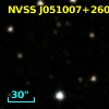 NVSS J051007+260322
