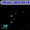 2MASS J05101704+2712440