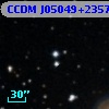 CCDM J05049+2357A