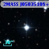 2MASS J05035108+2346186