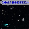 2MASS J05035522+2348482